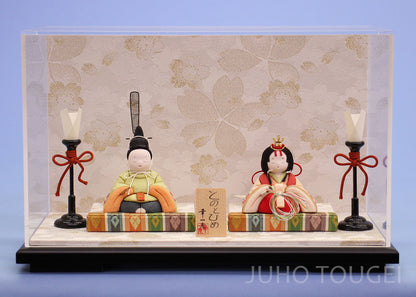 とのとひめ　アクリル白桜ケース飾り