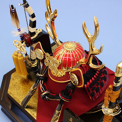 May Doll kabuto Case Decoration Height 41cm Yukimura Sanada kabuto kabuto