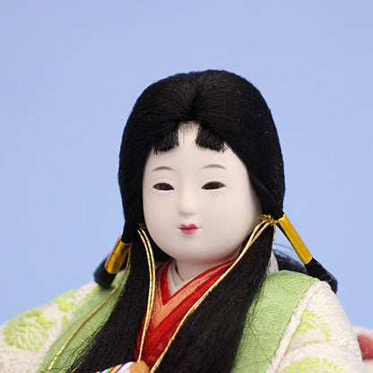 雛人形単品1 寿喜代作平安親王8804　姫顔