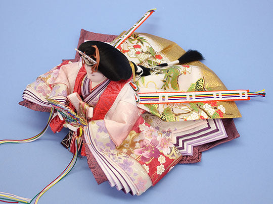 雛人形単品 親王6 京十一番友禅金彩刺繍９２４２４　姫