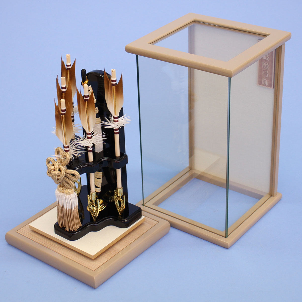 破魔弓ケース飾り 高さ30cm 6号 響
