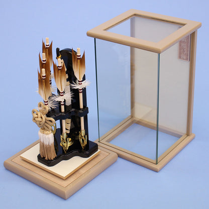 破魔弓ケース飾り 高さ30cm 6号 響