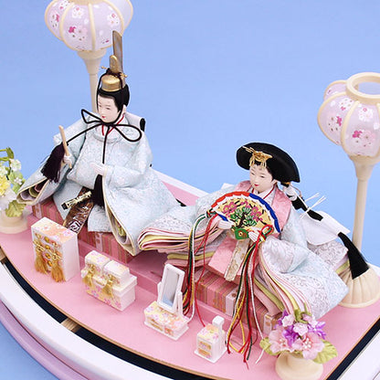 ケース入り親王　豆二人　おとは　上から