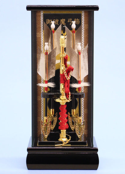 破魔弓ケース飾り 8号 剣スリム　正面