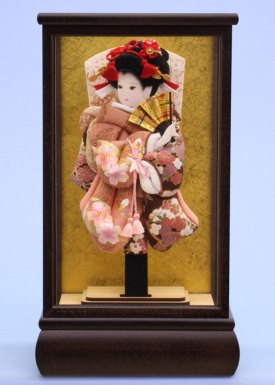 伝統正月飾り　江戸手づくり押絵　羽子板ショーケース２５号　山水優美 伝統正月飾り 江戸手づくり押絵 羽子板ショーケース25号 山水優美 20