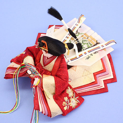 雛人形単品 親王3 柳結 82135 赤黒刺繍 – 寿鳳人形の東芸