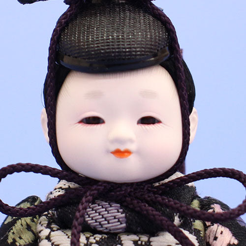 木目込み雛人形単品 JUHO-TOUGEI ふく　０２　殿顔