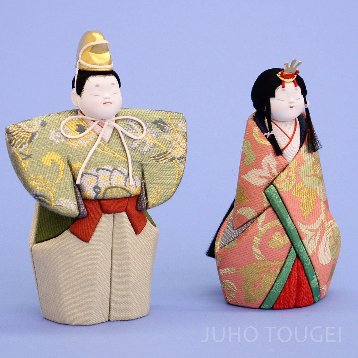 木目込み立雛単品 幸一光作　八雲　イメージ