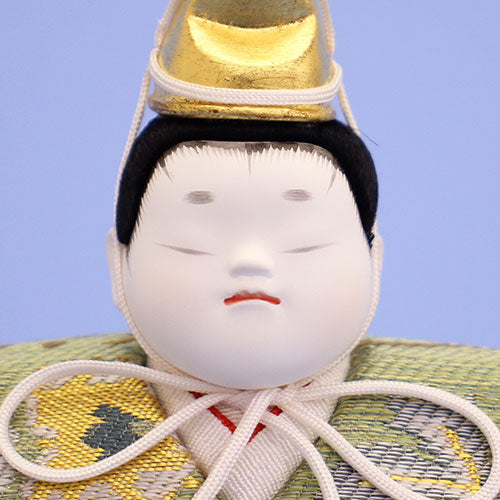 木目込み立雛単品 幸一光作　八雲　殿顔