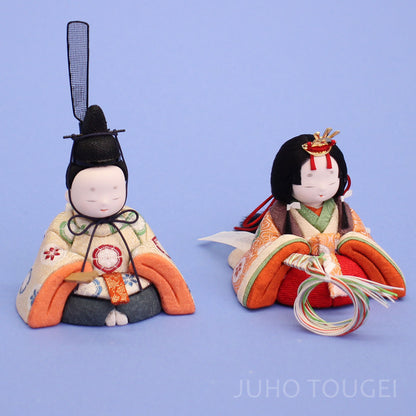 木目込み雛人形単品 幸一光作　とのとひめ　イメージ