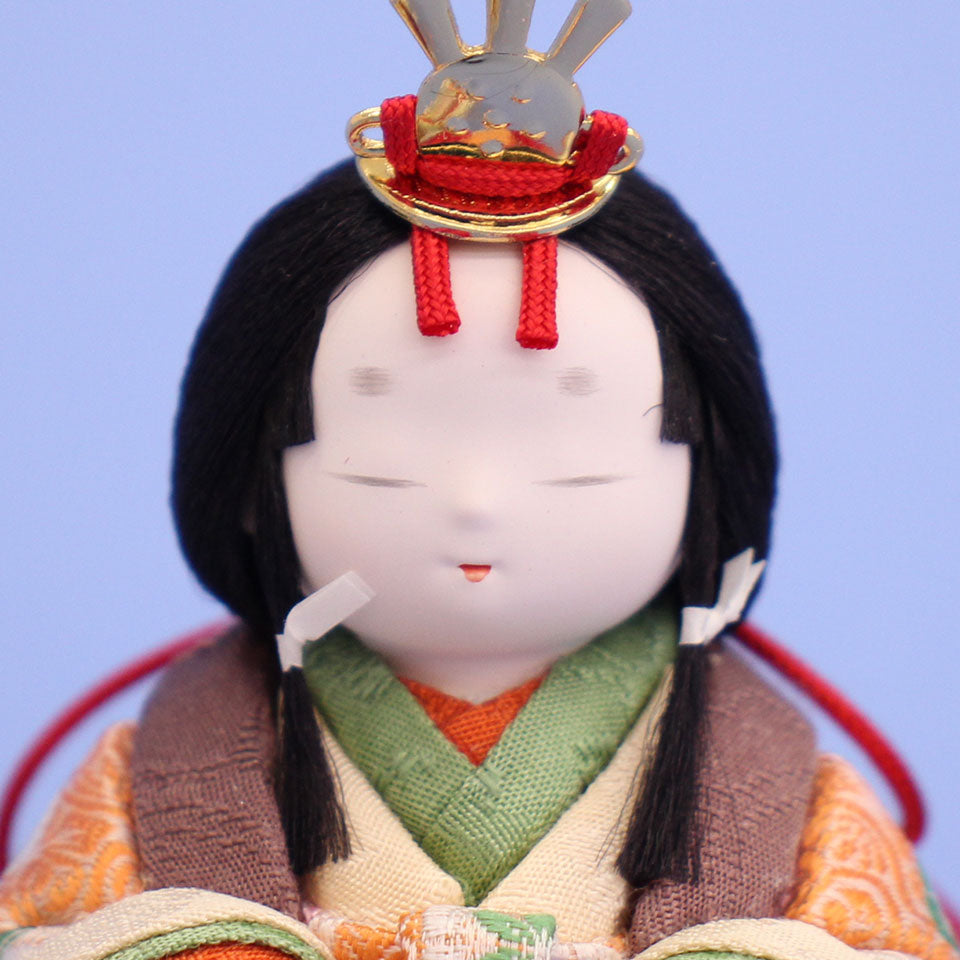 木目込み雛人形単品 幸一光作 とのとひめ – 寿鳳人形の東芸