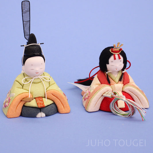 木目込み雛人形単品 幸一光作　刺繍とのとひめ　イメージ