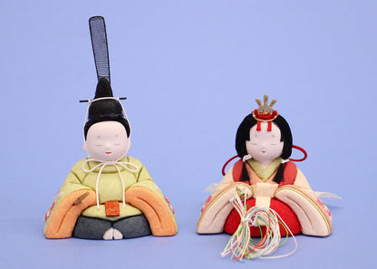 木目込み雛人形単品 幸一光作　刺繍とのとひめ