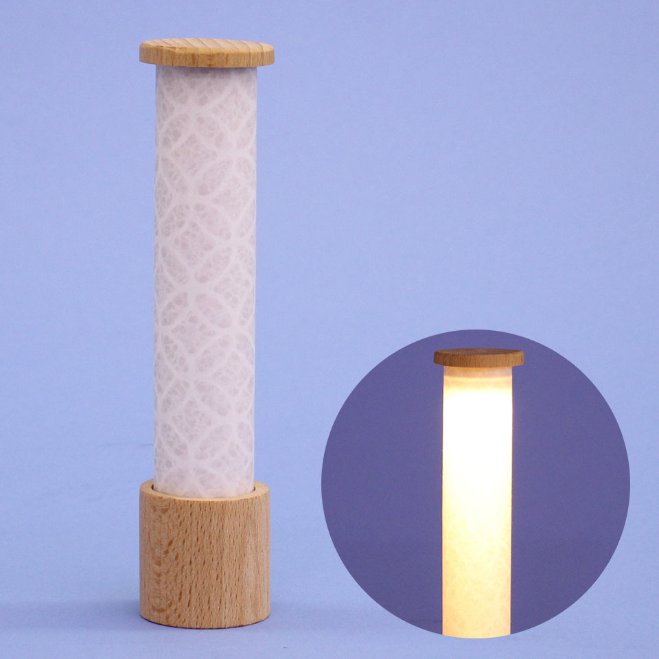 Flat Hina Doll Display, Width 50cm, Kyoto 13th Pastel Arabesque Prince, White Grain