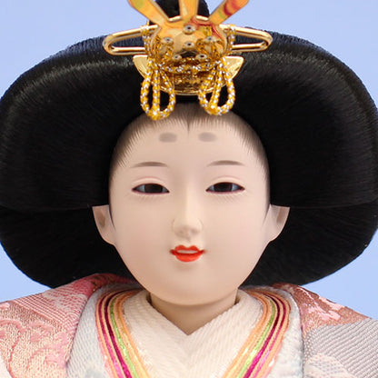 雛人形単品 親王7三五1324-51　姫顔