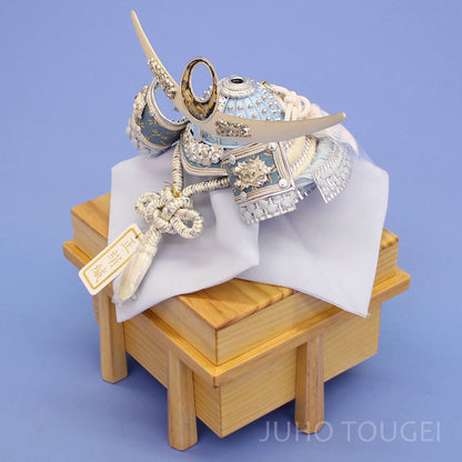 6号東山兜　5号櫃付き　横から