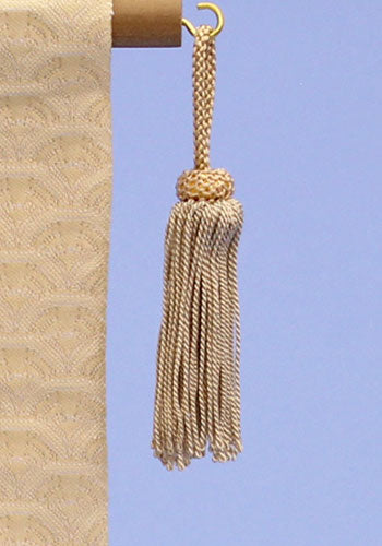 名前旗男の子用 高さ 39cm 鯉生成白(小)刺繍