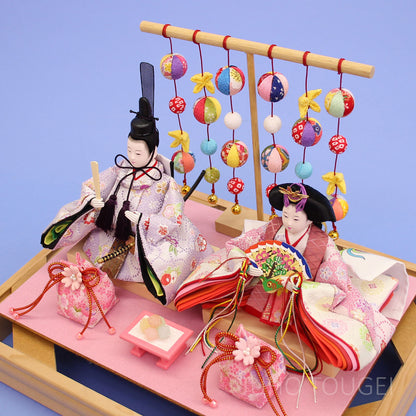 小芥子親王 吊るし飾り付き 上から