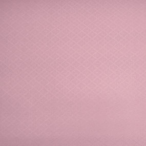 ポリエステル金襴撫子色（なでしこいろ）　花菱柄　かさね　厚さ：薄手24cm角見本