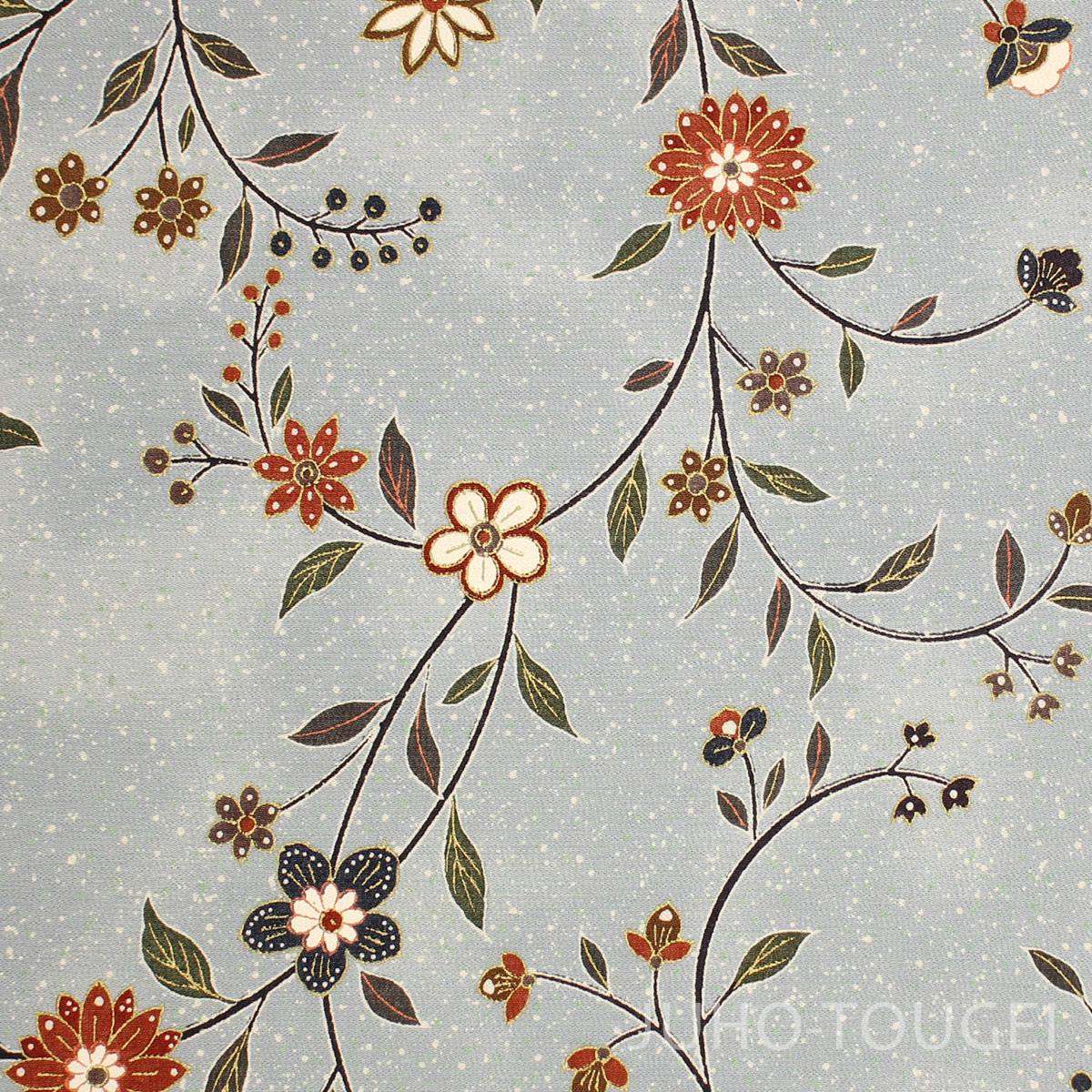 Doll specialty store sells Japanese fabrics and pure silk yuzen fabrics in scraps 9074gry