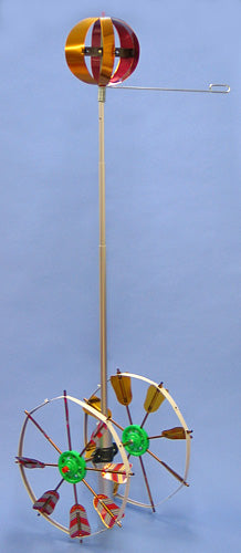 鯉のぼり用名旗矢車　（筒と旗の軸はアルミ製）