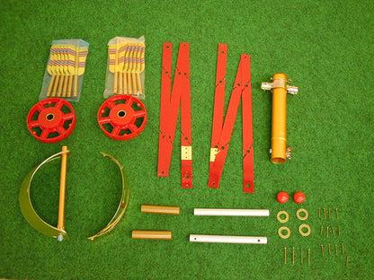 鯉のぼり用アルミ太陽矢車 (矢羽根はアルミ製)　内容