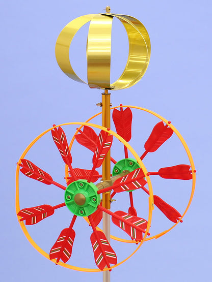 ベランダセット用プラスチック矢車 (矢羽根はプラスチック製)