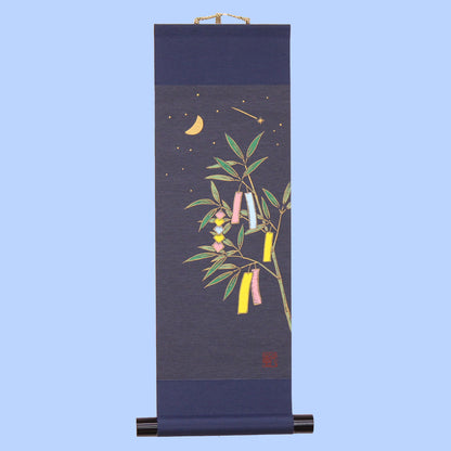 modern 掛け軸　七夕　奥田久志