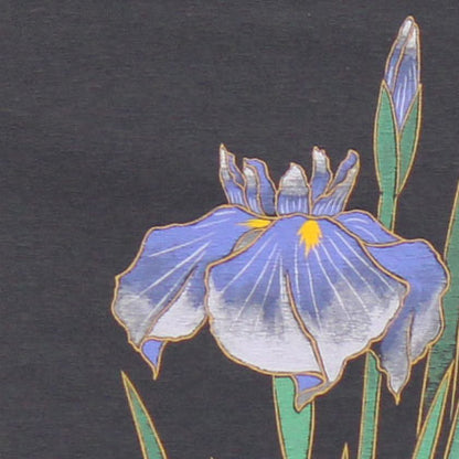 modern 掛け軸　菖蒲　奥田久志