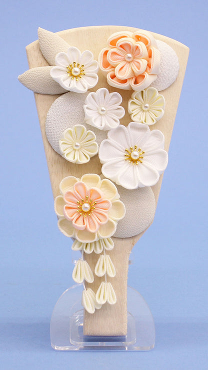 7号羽子板 花づくし（シルキーピンク）アクリルスタンド付