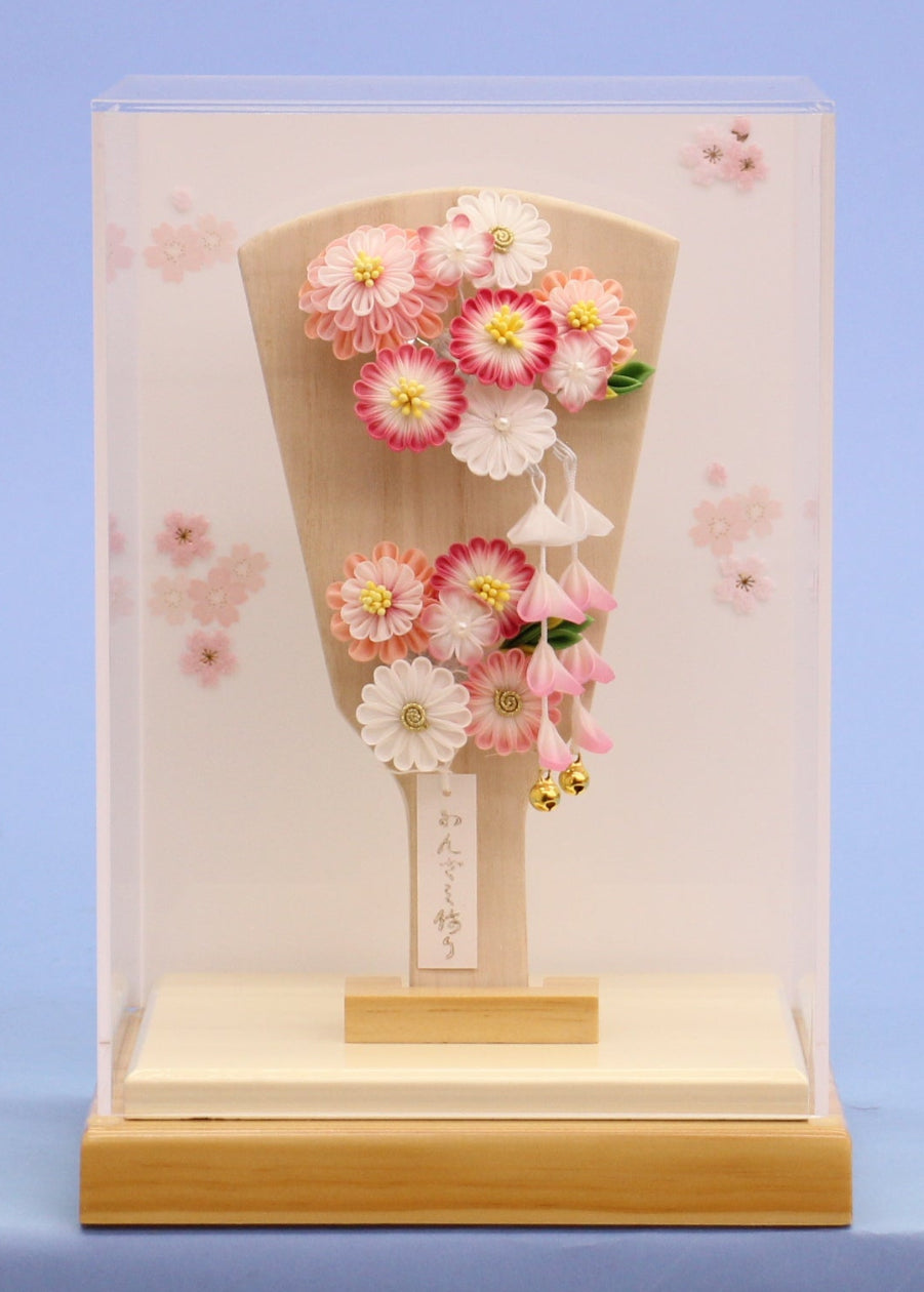 ７号かんざし羽子板みう　ナチュラルケース