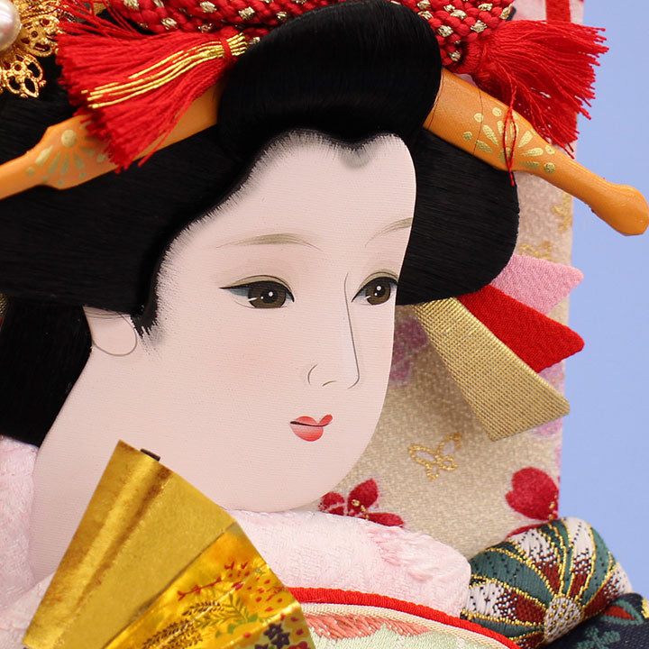 押絵羽子板 桜華 お顔