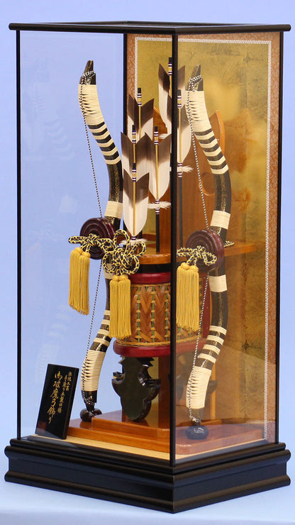 破魔弓ケース飾り 大栄　横から