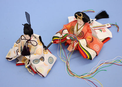 雛人形単品 親王3 京十四番　有職　上から　