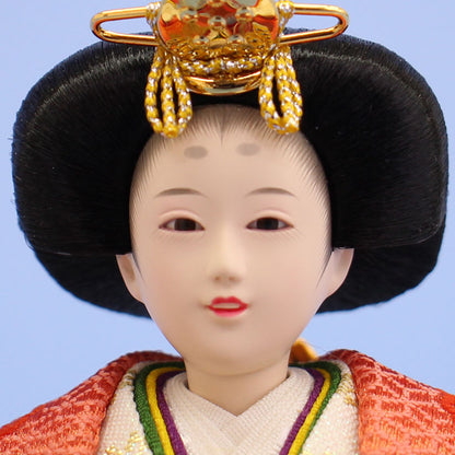 雛人形単品 親王3 京十四番　有職　姫顔
