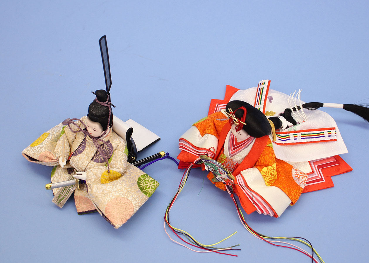 雛人形単品 親王2 正絹上仕立てまめびな #50 – 寿鳳人形の東芸