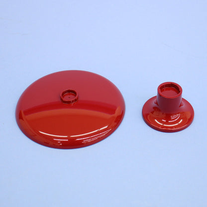 Poupées et accessoires Hina Support haut en résine Rond peint vermillon (mini)