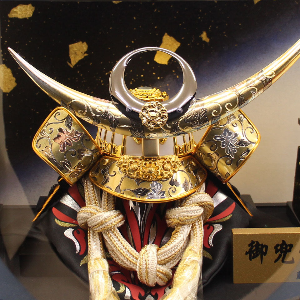 五月人偶兜壳人偶柜装饰 高28cm 半圆形 通用兜壳亚克力