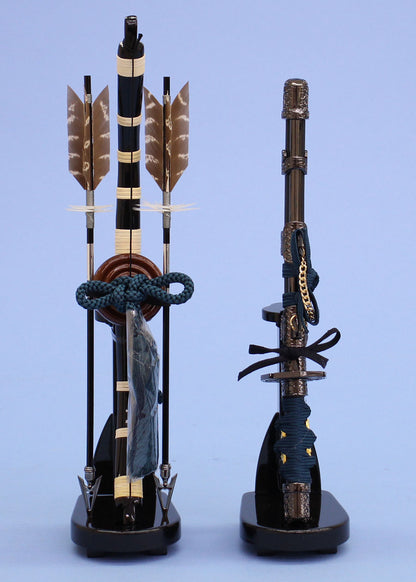 五月人形用付属品、弓太刀セット単品販売 10号大和