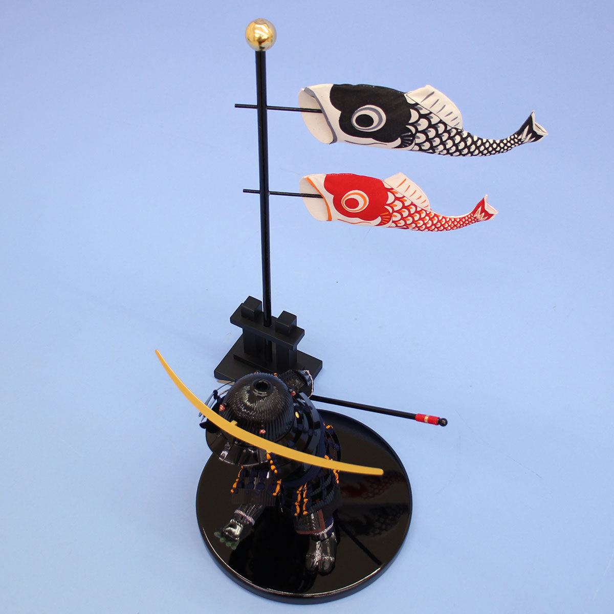 壹三作 もののふ童 政宗見参　鯉のぼり付き上から