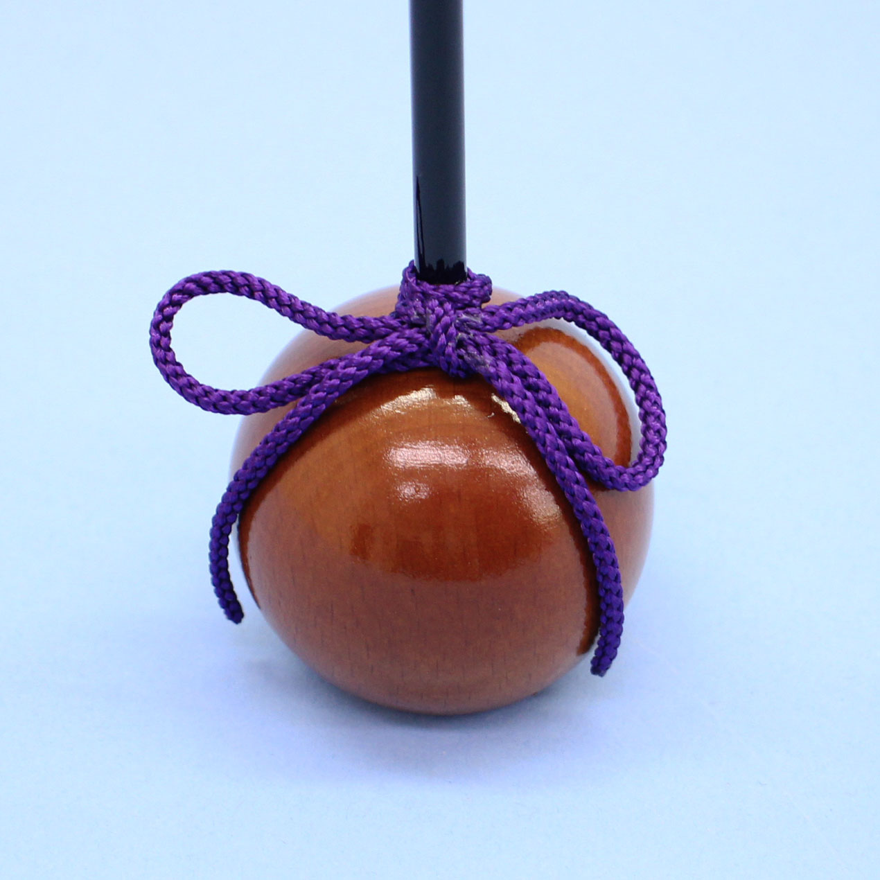 五月人偶单品装饰：箭架装饰，32厘米，棕色漆球猫头鹰