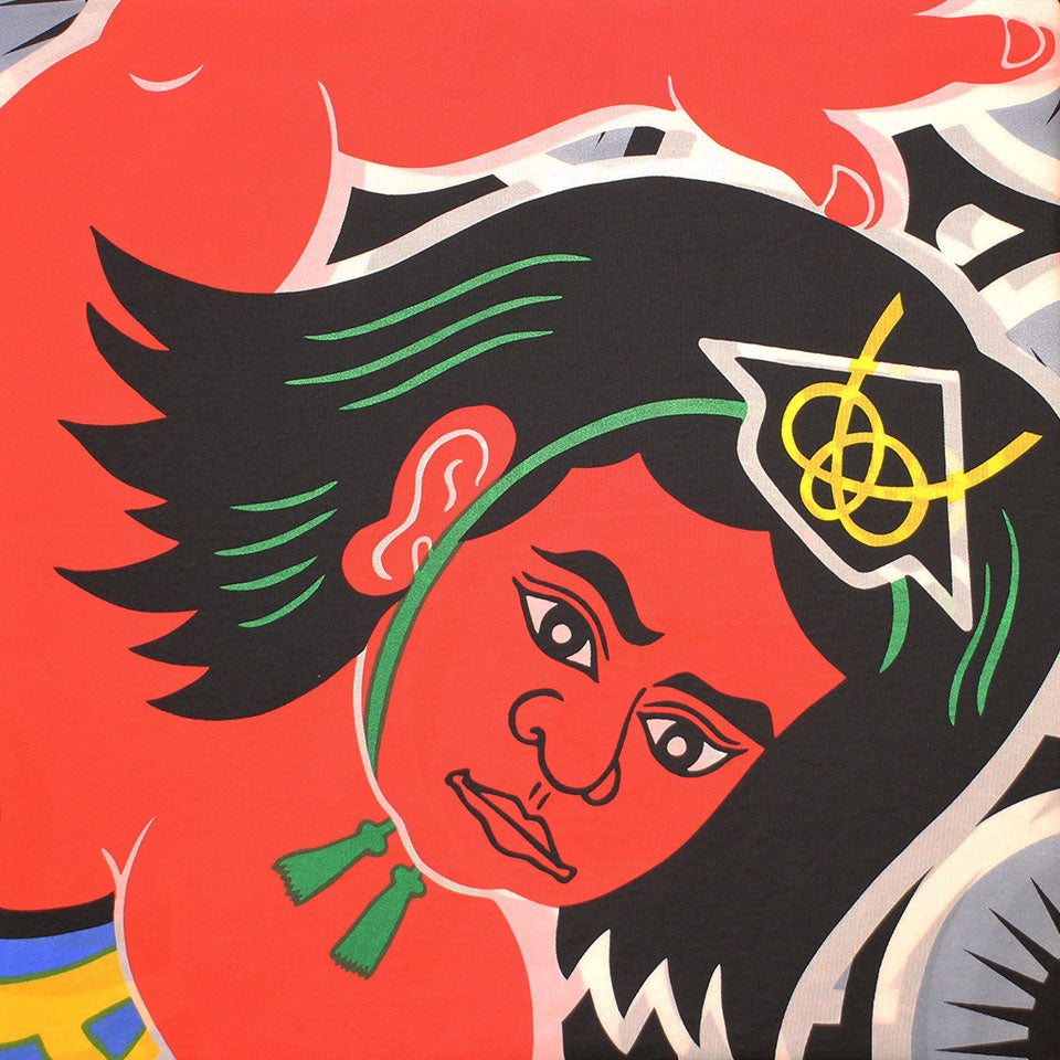 単品鯉のぼり4m ナイロンスタンダード柄 黒のみ（在庫限り限定品）