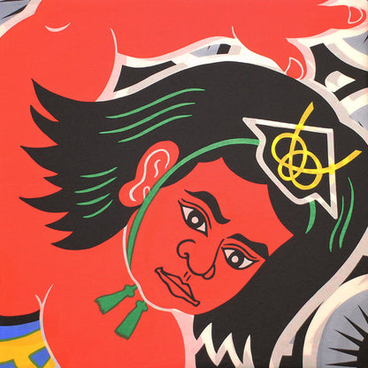 単品鯉のぼり4m ナイロンスタンダード柄 黒のみ（在庫限り限定品）