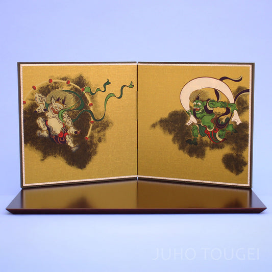 風神雷神　台付き　正面