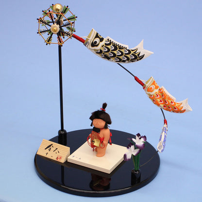 五月人形 幸一光作金太　鯉のぼり飾り