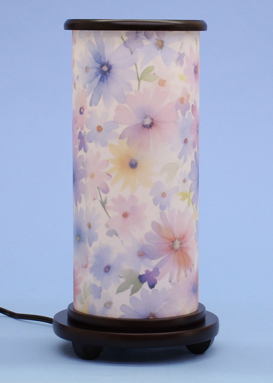 小型サイズ盆提灯高さ29m インテリア燈明 花雅