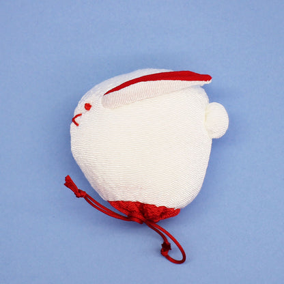 つるし飾り　単品丸うさぎ