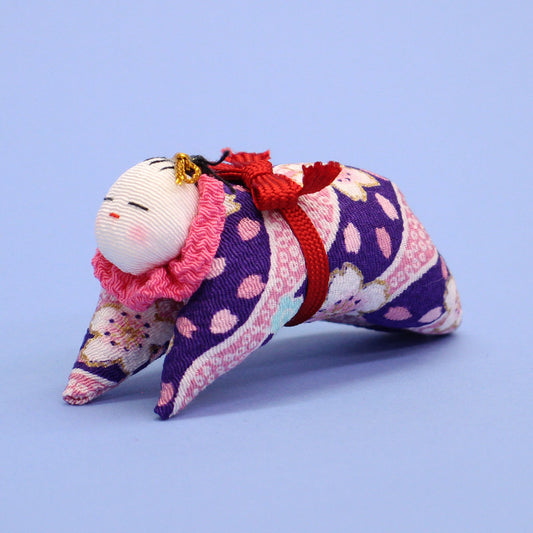 つるし飾り　単品　這い子　横から