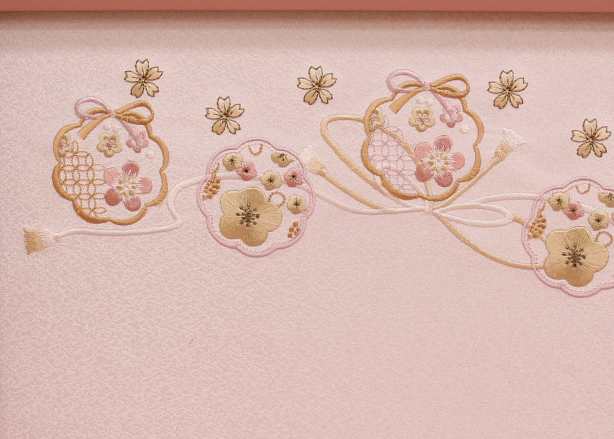 雛人形収納飾り 60cm 芥子親王収納セット ピンク | 寿鳳人形 東芸 – 寿