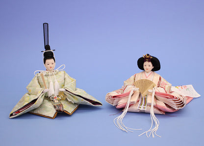 雛人形収納飾り 幅60cm芥子親王収納セット　ピンク６０　ふた式